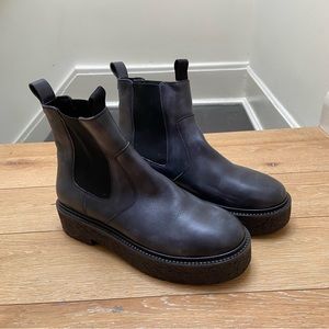 Free People Carmel Chelsea Boots - Blue